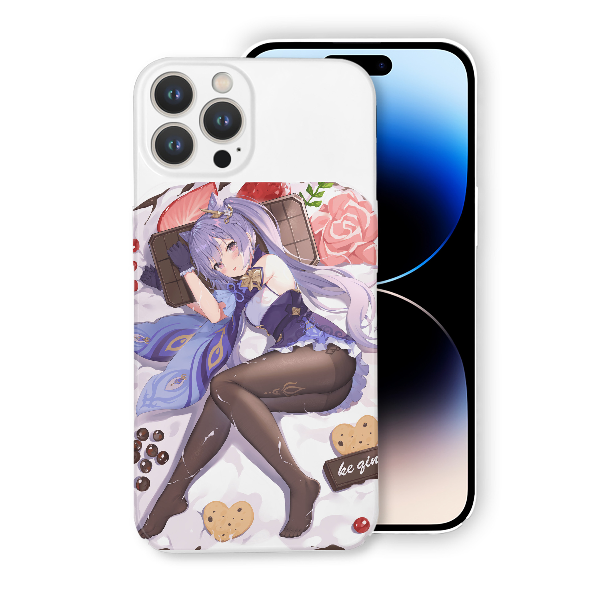 げんし神 刻晴 こくせい genshin Kokusei 【iPhone 14シリーズ対応】ハードケース